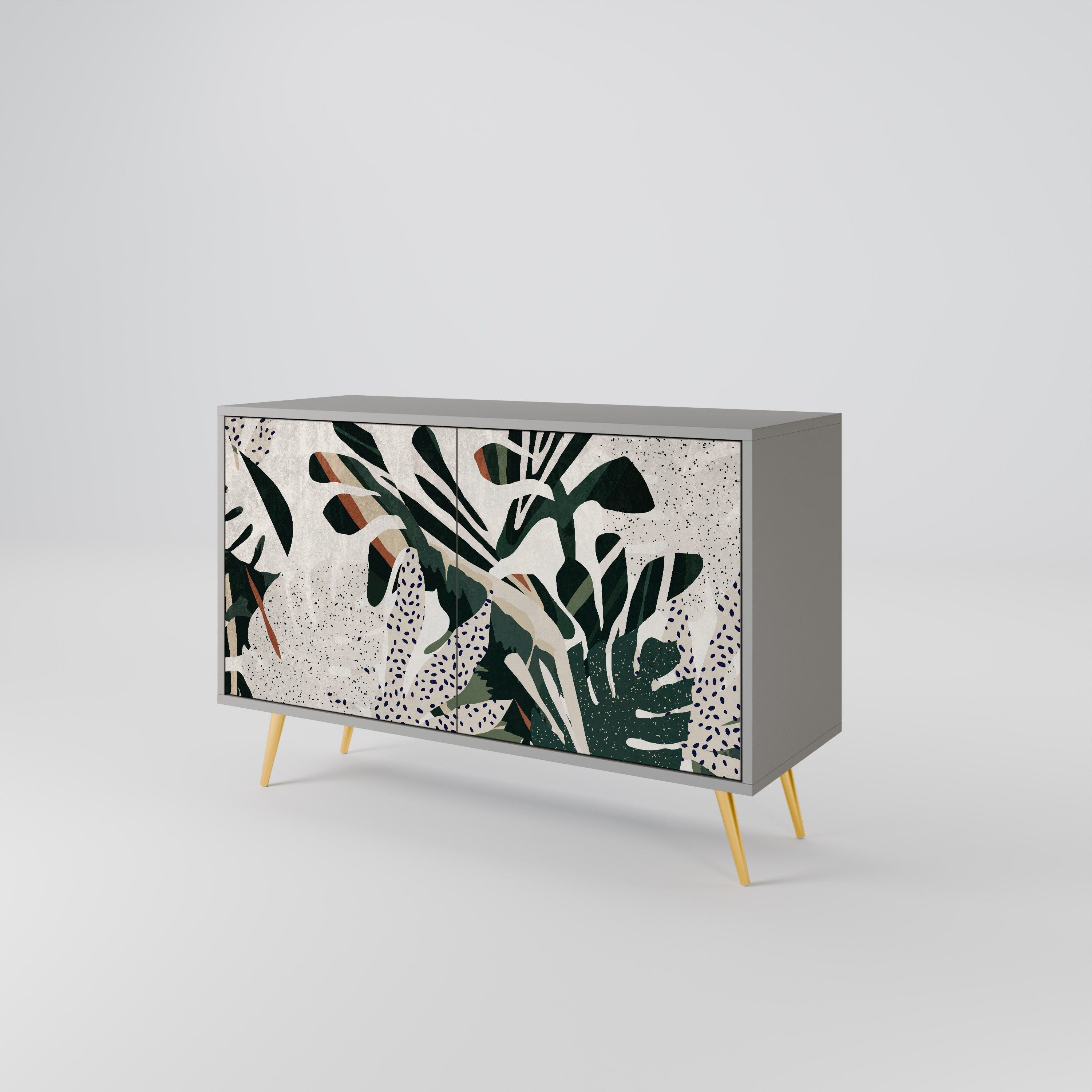VERDURE FORMATION Sideboard mit 2 Türen in Grau