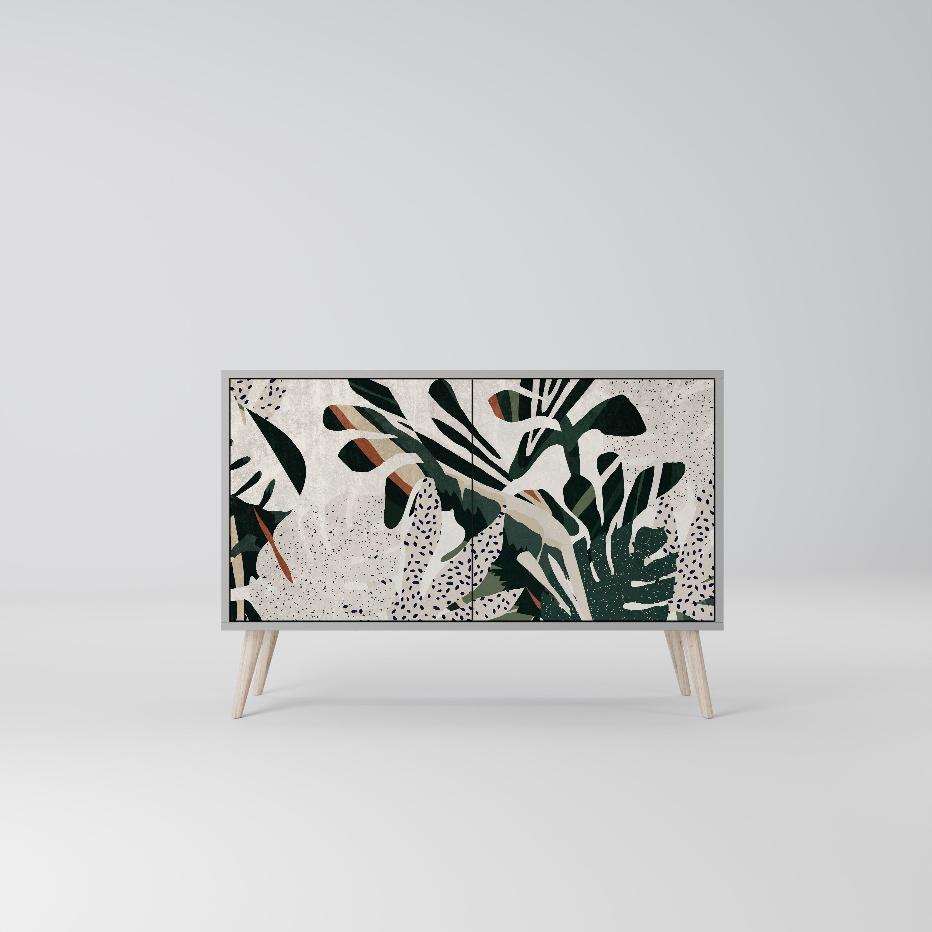 VERDURE FORMATION Sideboard mit 2 Türen in Grau