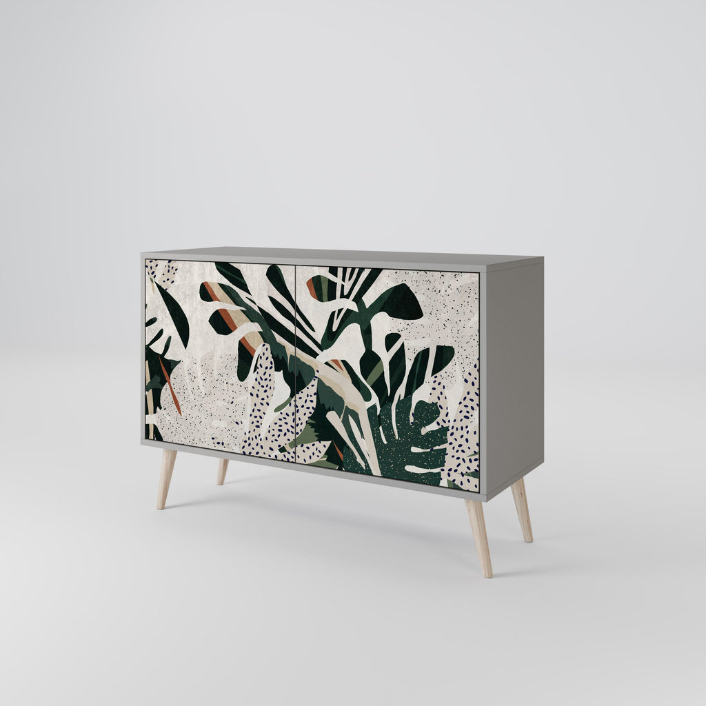 VERDURE FORMATION Sideboard mit 2 Türen in Grau