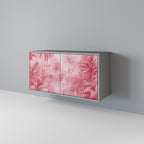 SWEET TROPICS 2-Door Sideboard in Grey Finish