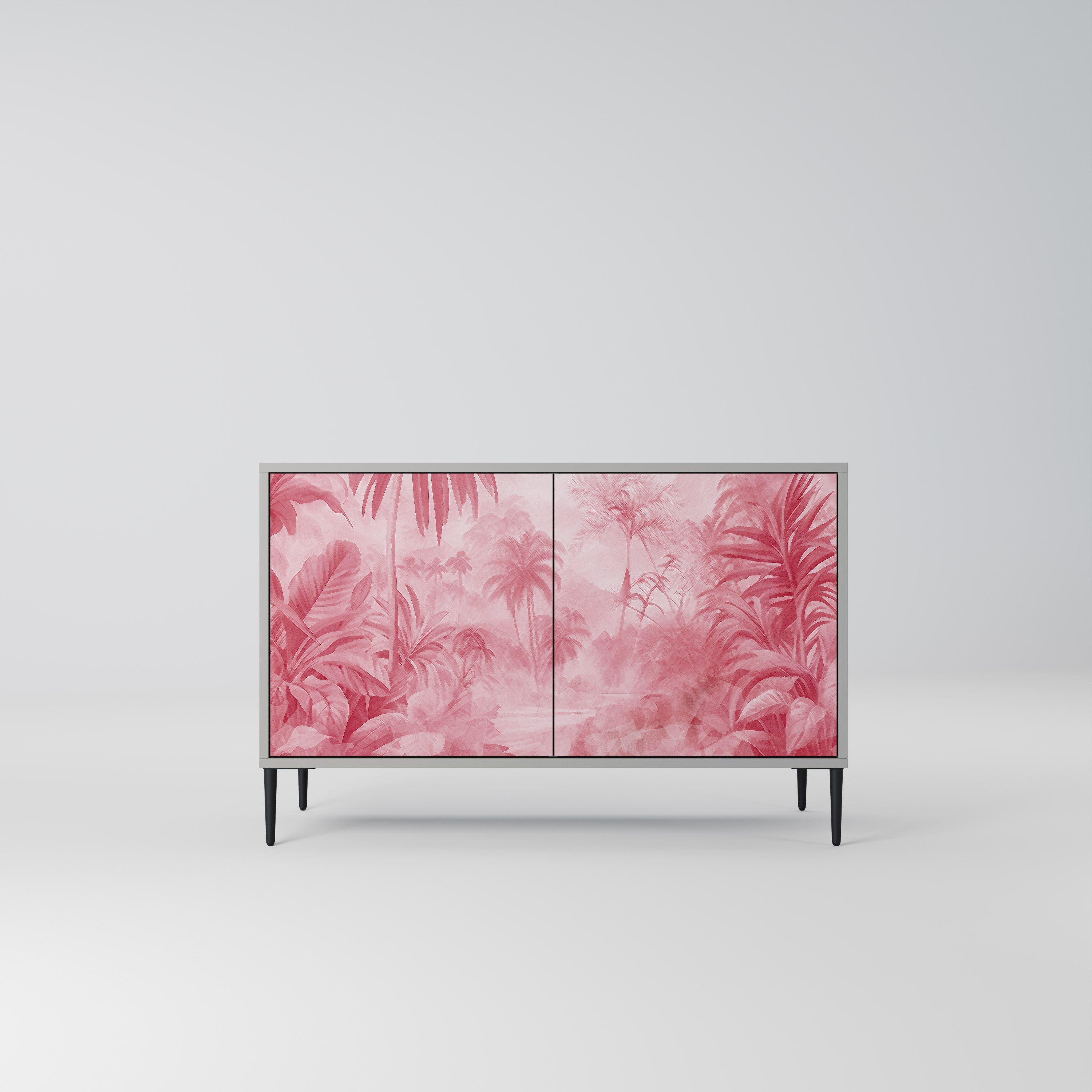 SWEET TROPICS Sideboard mit 2 Türen in Grau