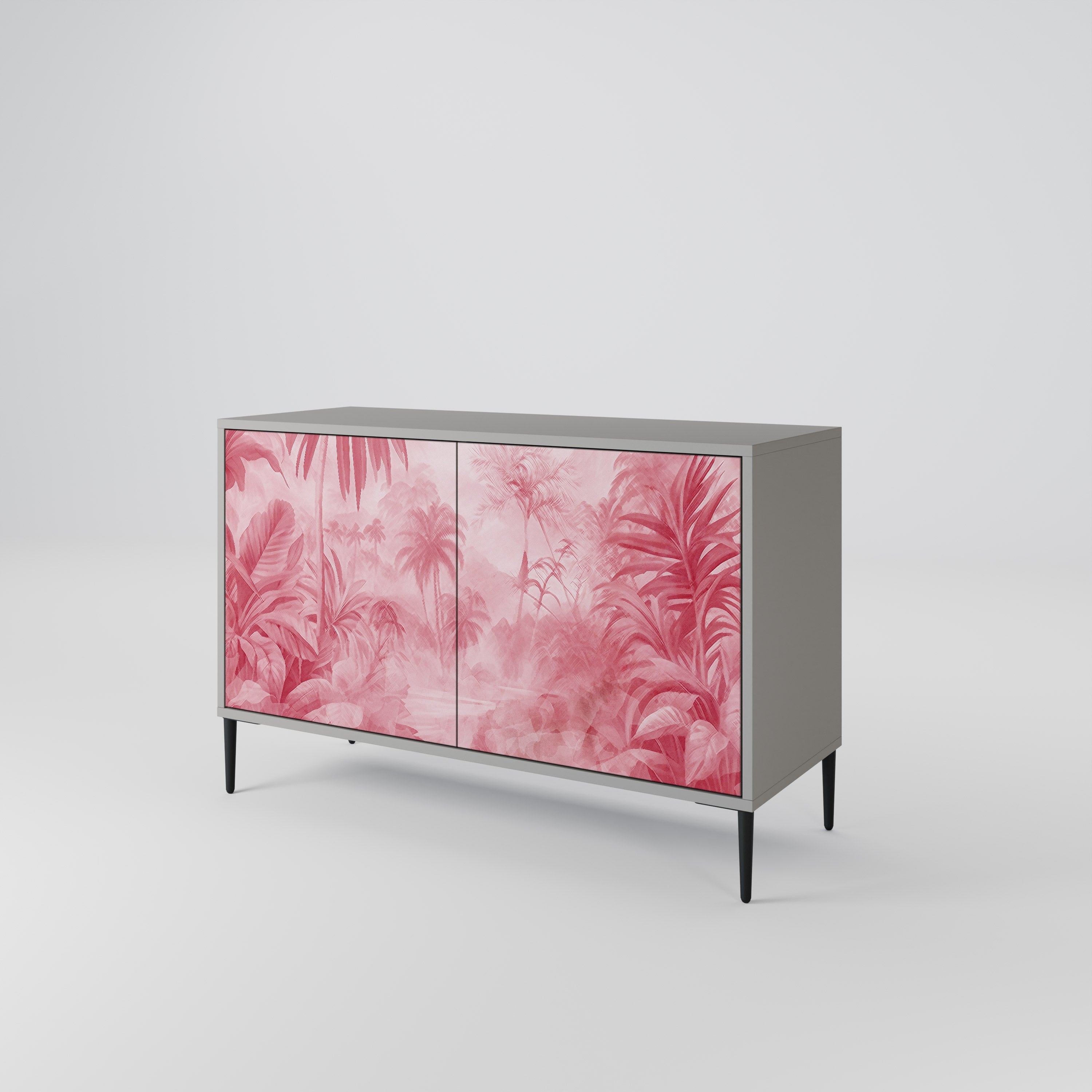 SWEET TROPICS Sideboard mit 2 Türen in Grau