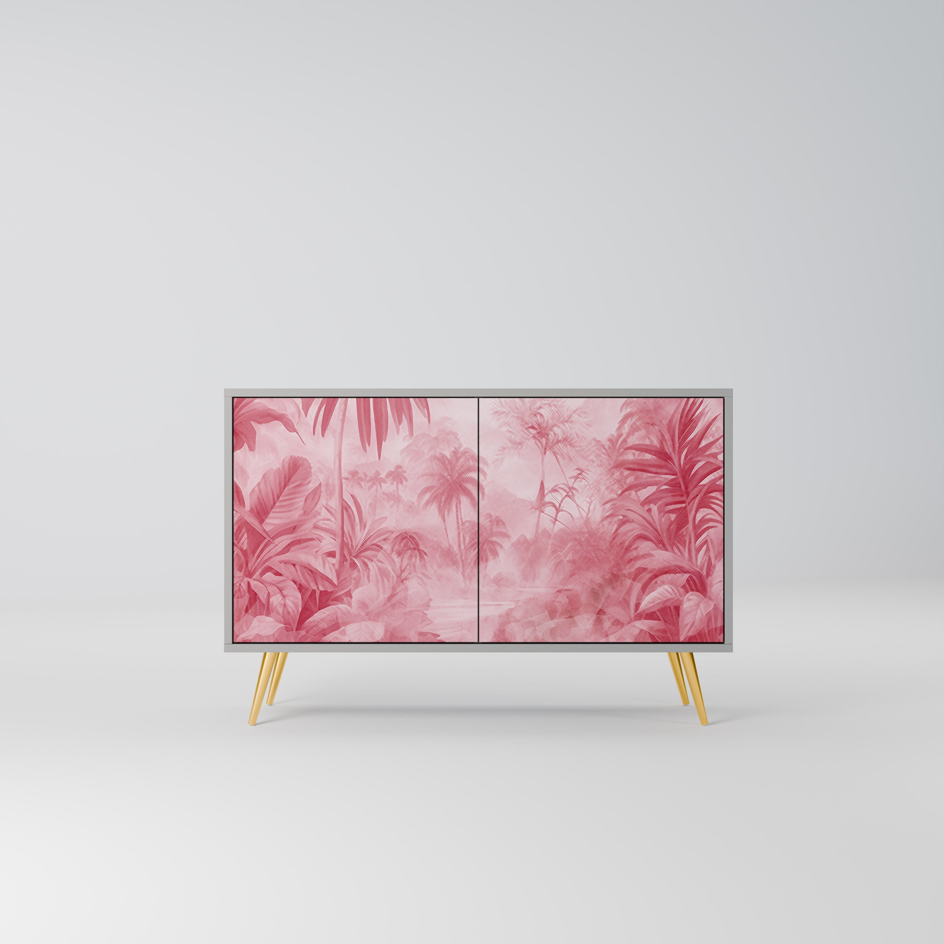 SWEET TROPICS Sideboard mit 2 Türen in Grau