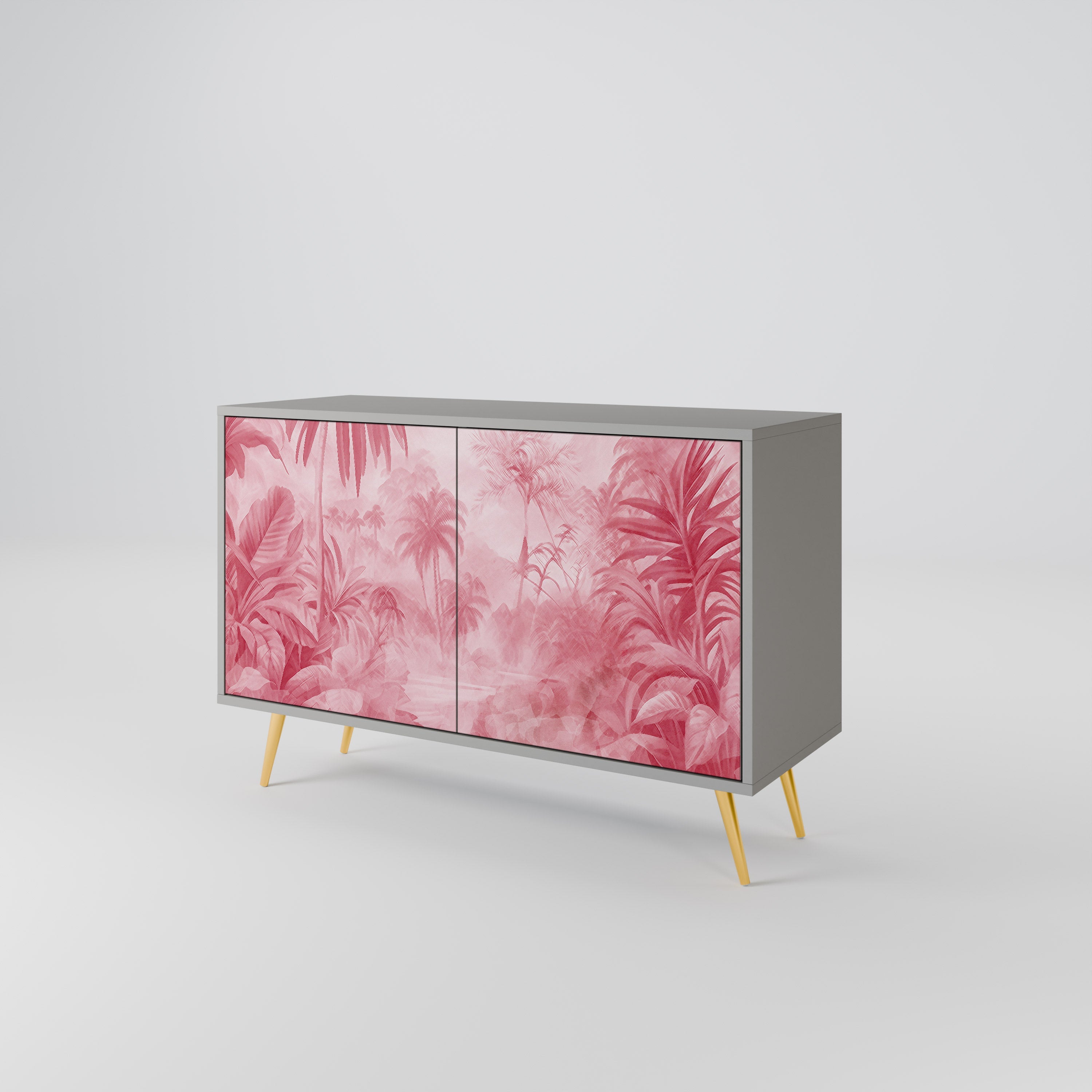 SWEET TROPICS Sideboard mit 2 Türen in Grau