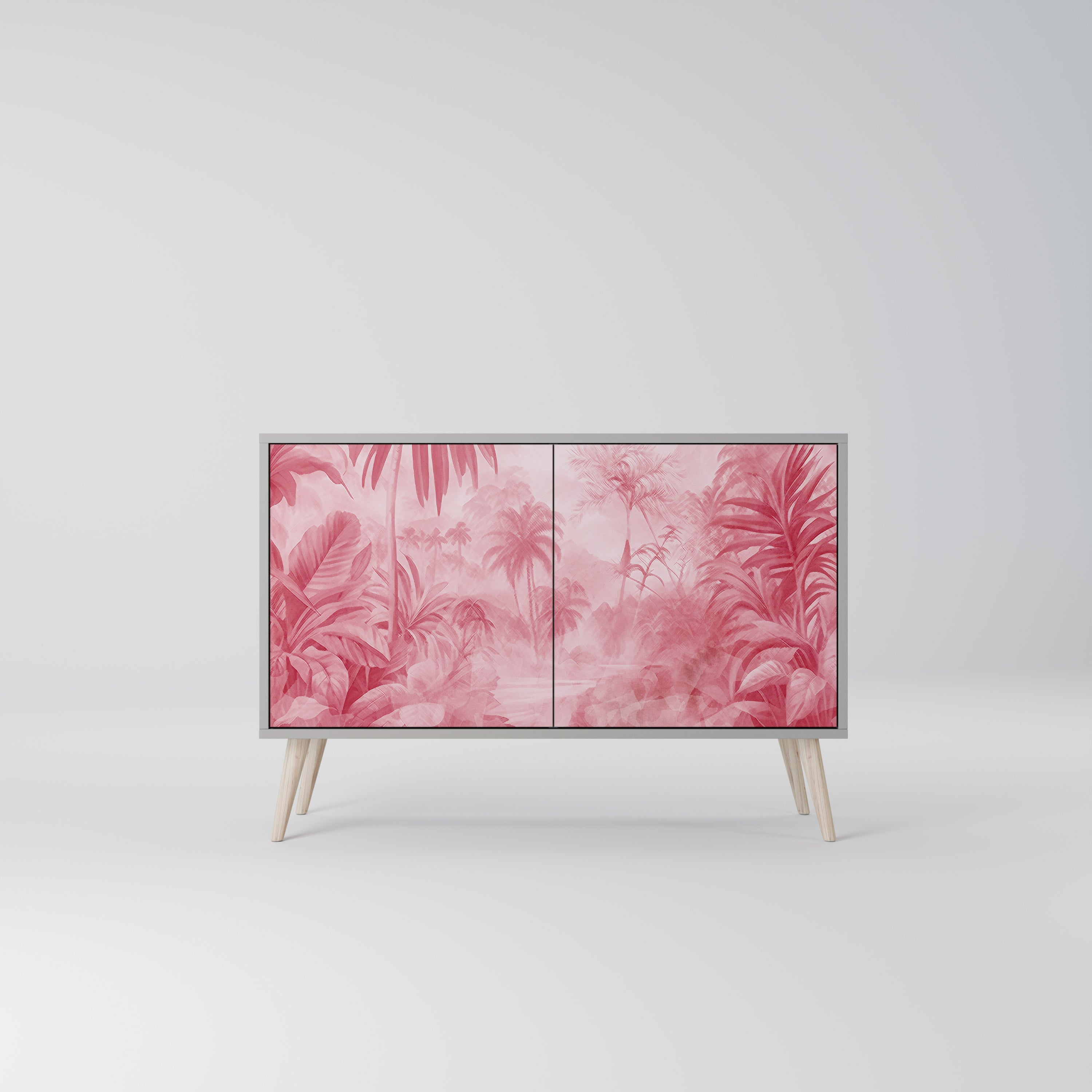 SWEET TROPICS Sideboard mit 2 Türen in Grau