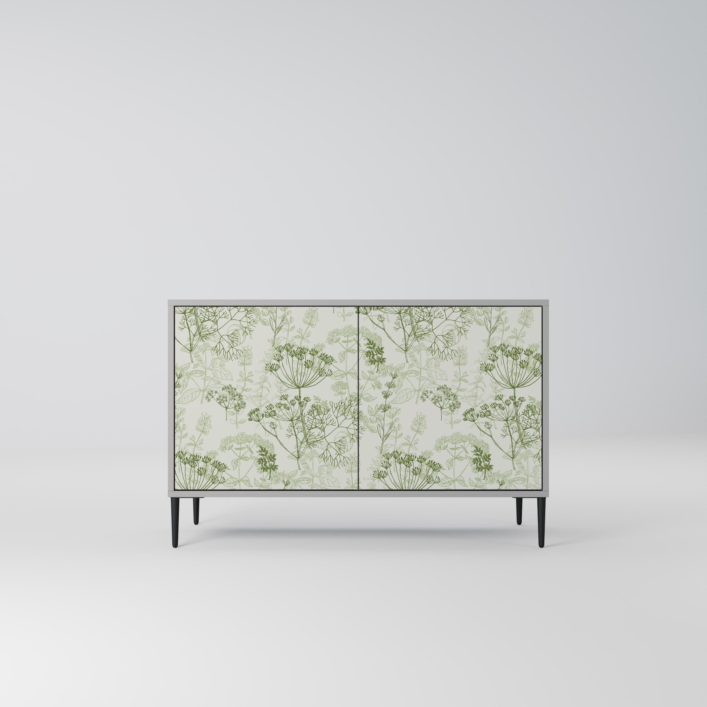 FENNEL BALDACHIN Sideboard mit 2 Türen in Grau