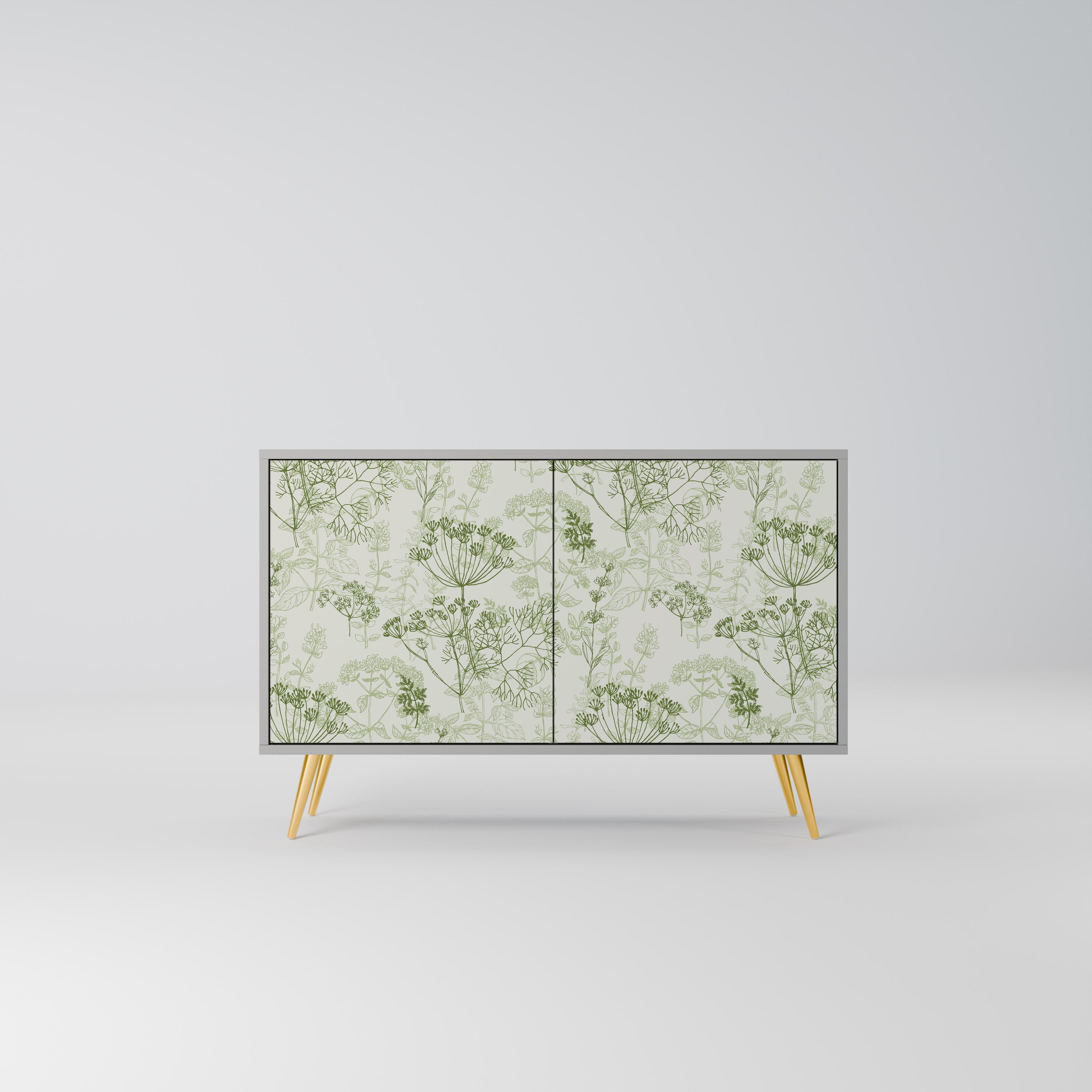 FENNEL BALDACHIN Sideboard mit 2 Türen in Grau