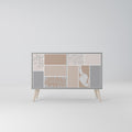 TROPICAL SHAPES Sideboard mit 2 Türen in Grau