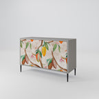 COCOA FRUITS Sideboard mit 2 Türen in Grau