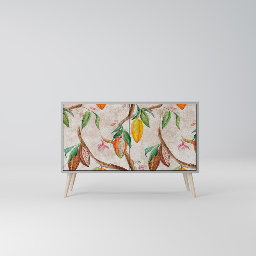 COCOA FRUITS Sideboard mit 2 Türen in Grau