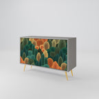 AUTUMN KALEIDOSCOPE Sideboard mit 2 Türen in Grau