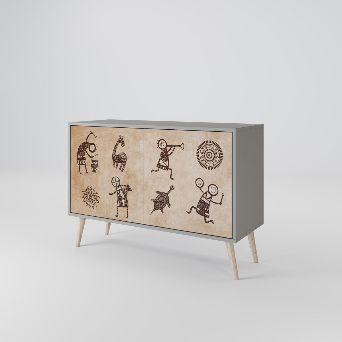 AFRICAN STYLE 2-türiges Sideboard