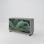 ROYAL GREEN Sideboard mit 2 Türen in Grau