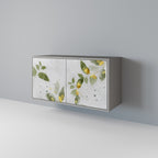 ELEGANT BOTANICS Sideboard mit 2 Türen in Grau