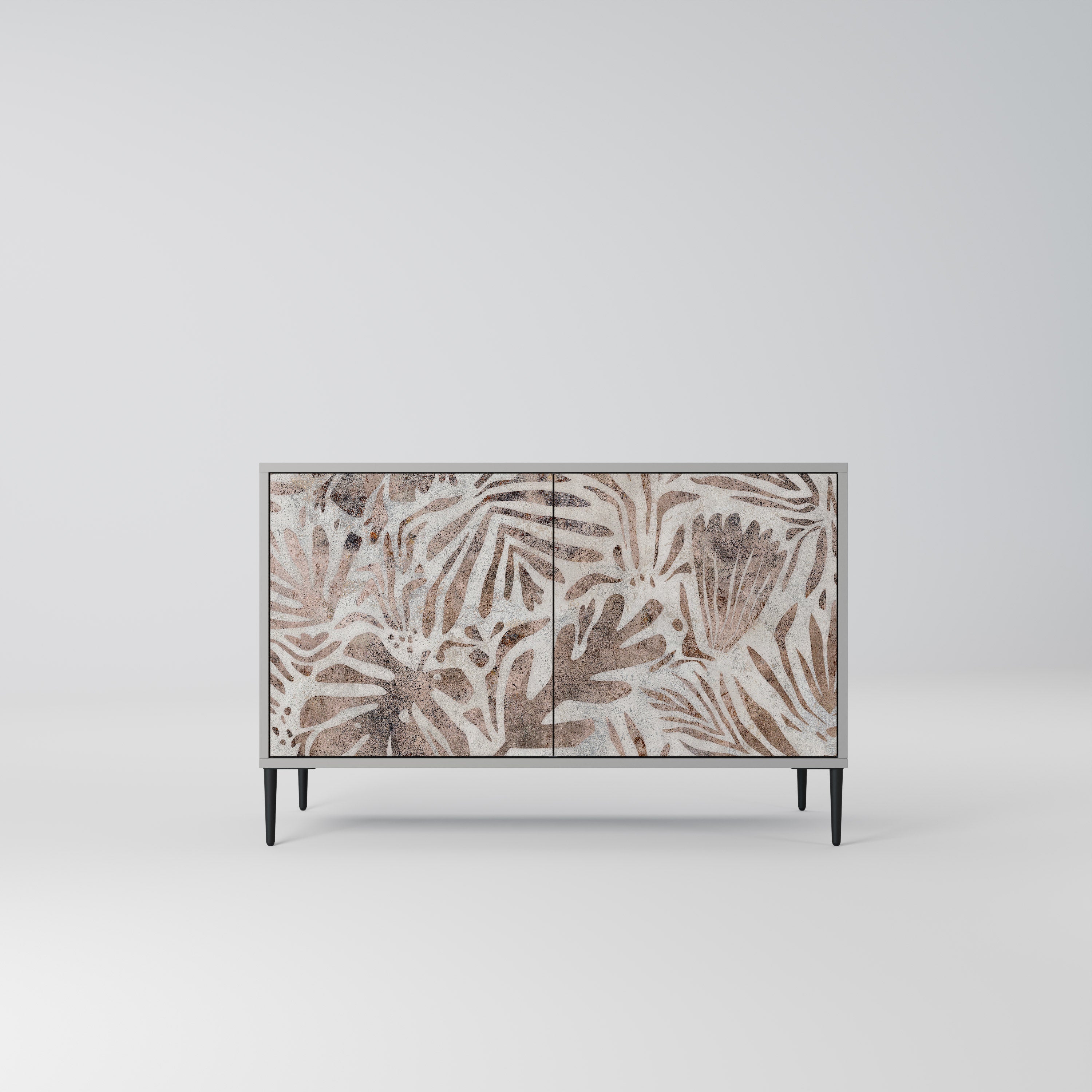 PASSING TIME Sideboard mit 2 Türen in Grau