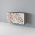 AUTUMN FRAGILITY 2-Door Sideboard in Grey Finish