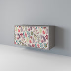 AUTUMN SUNDRIES 2-Door Sideboard in Grey Finish