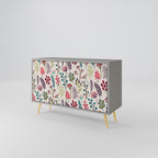 AUTUMN SUNDRIES 2-Door Sideboard in Grey Finish