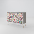 AUTUMN SUNDRIES 2-Door Sideboard in Grey Finish