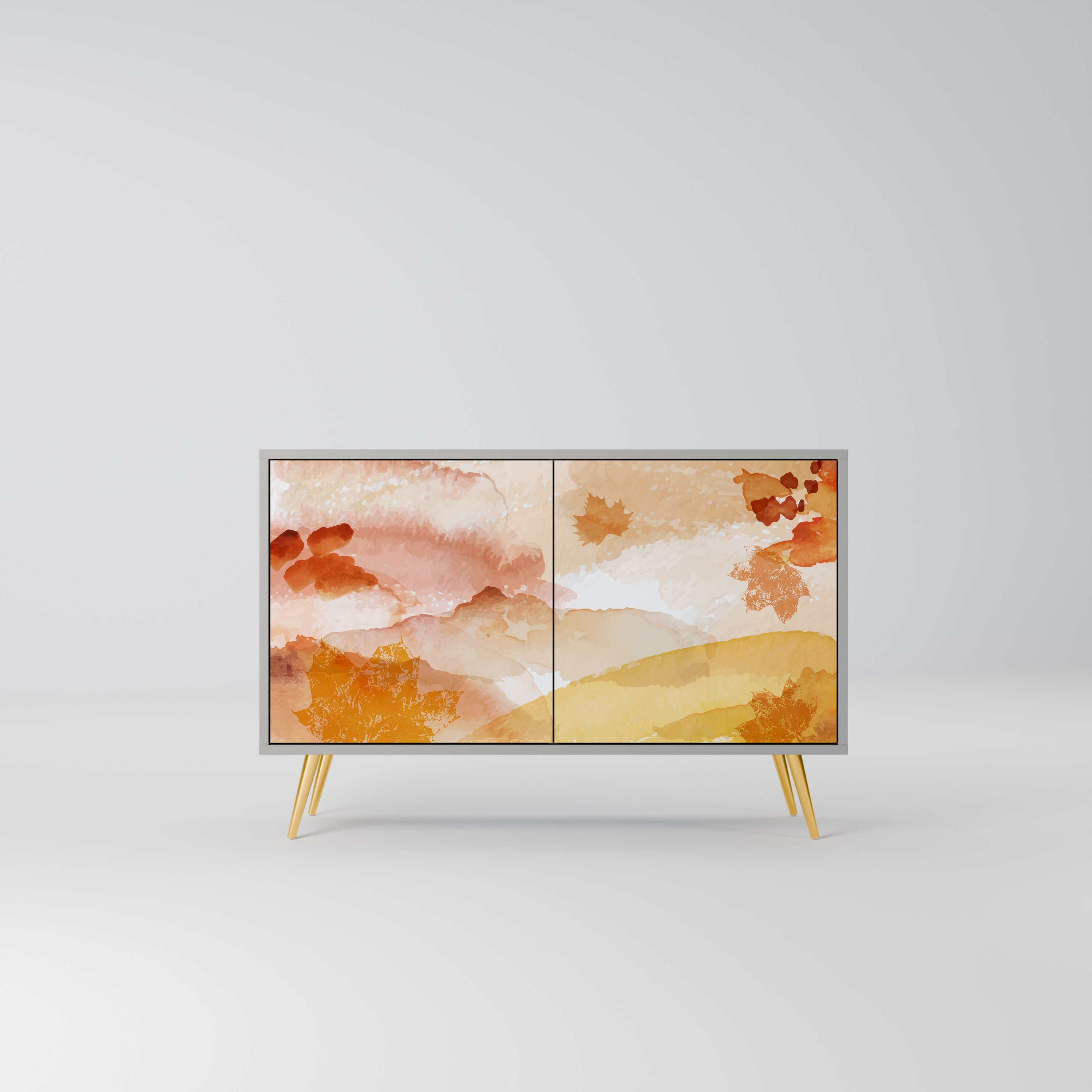 TRACES OF AUTUMN Sideboard mit 2 Türen in Grau