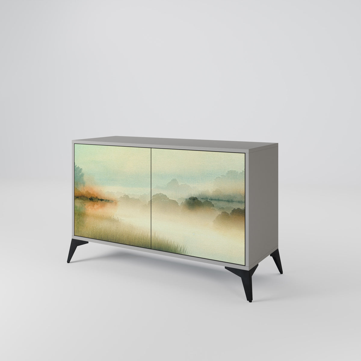 MORNING BY THE LAKE 2-türiges Sideboard