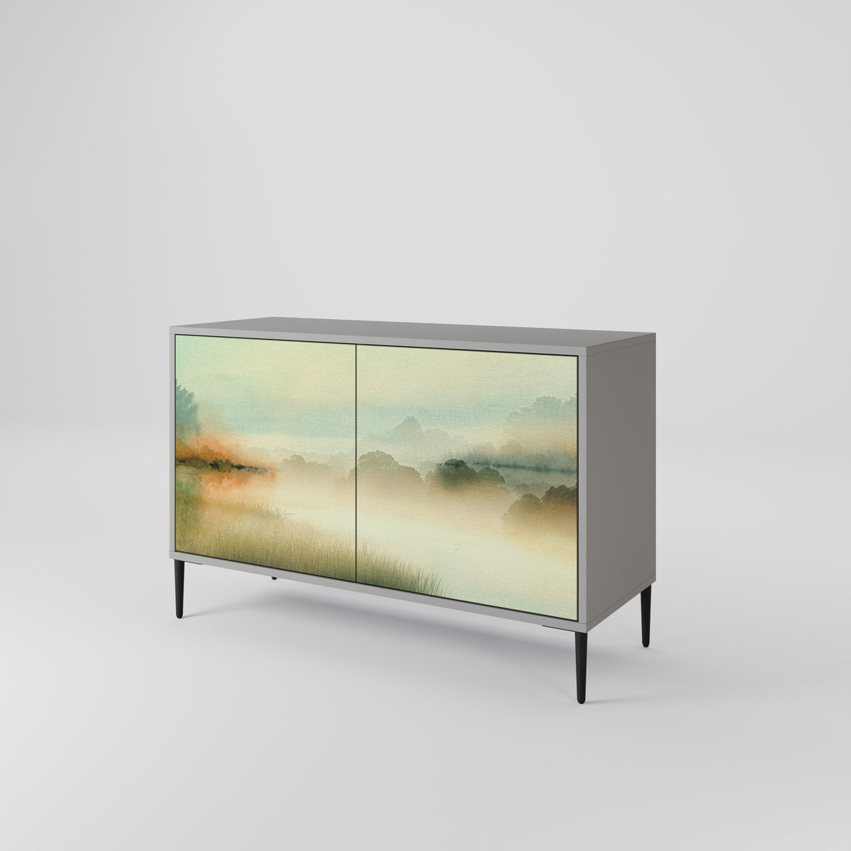 MORNING BY THE LAKE 2-türiges Sideboard