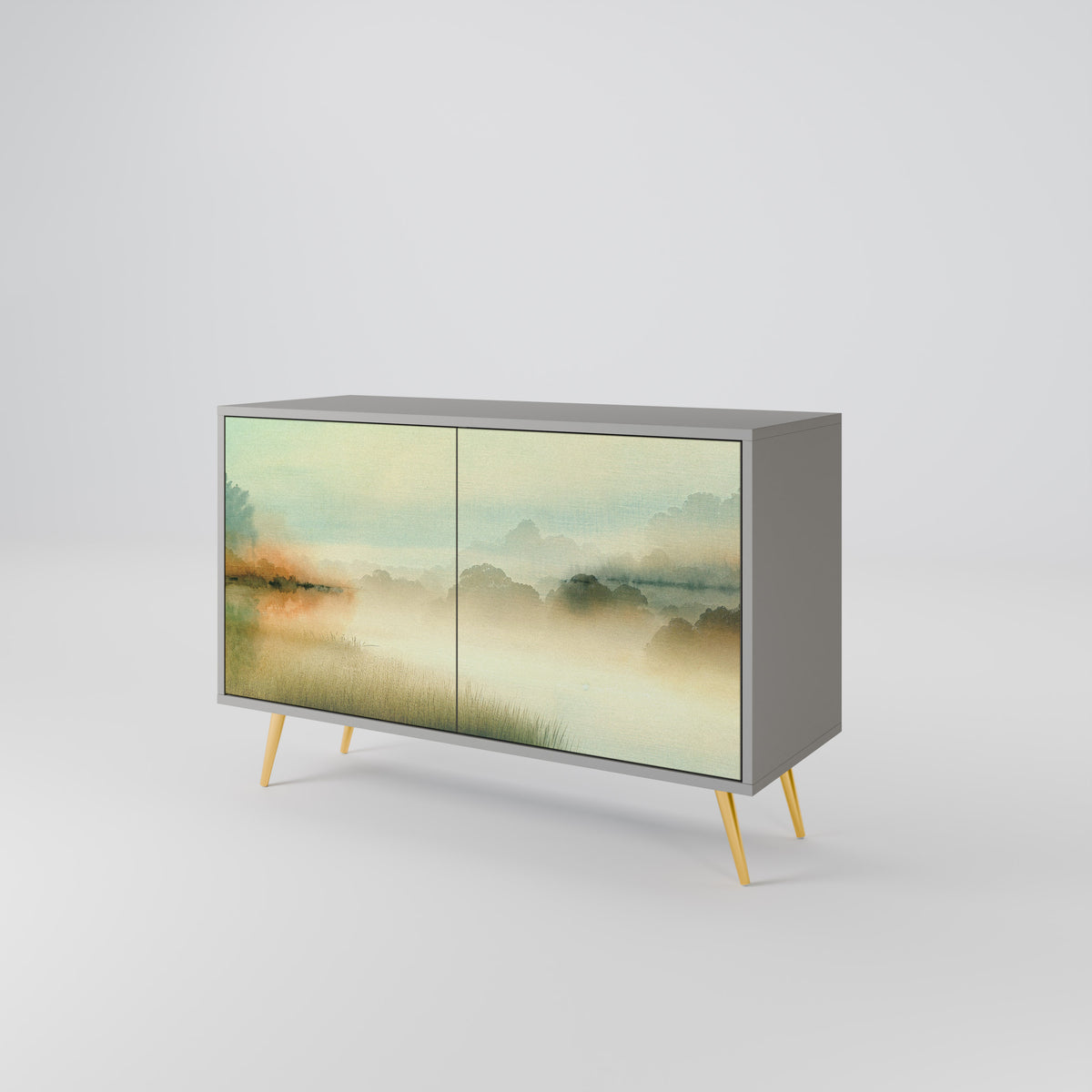 MORNING BY THE LAKE 2-türiges Sideboard
