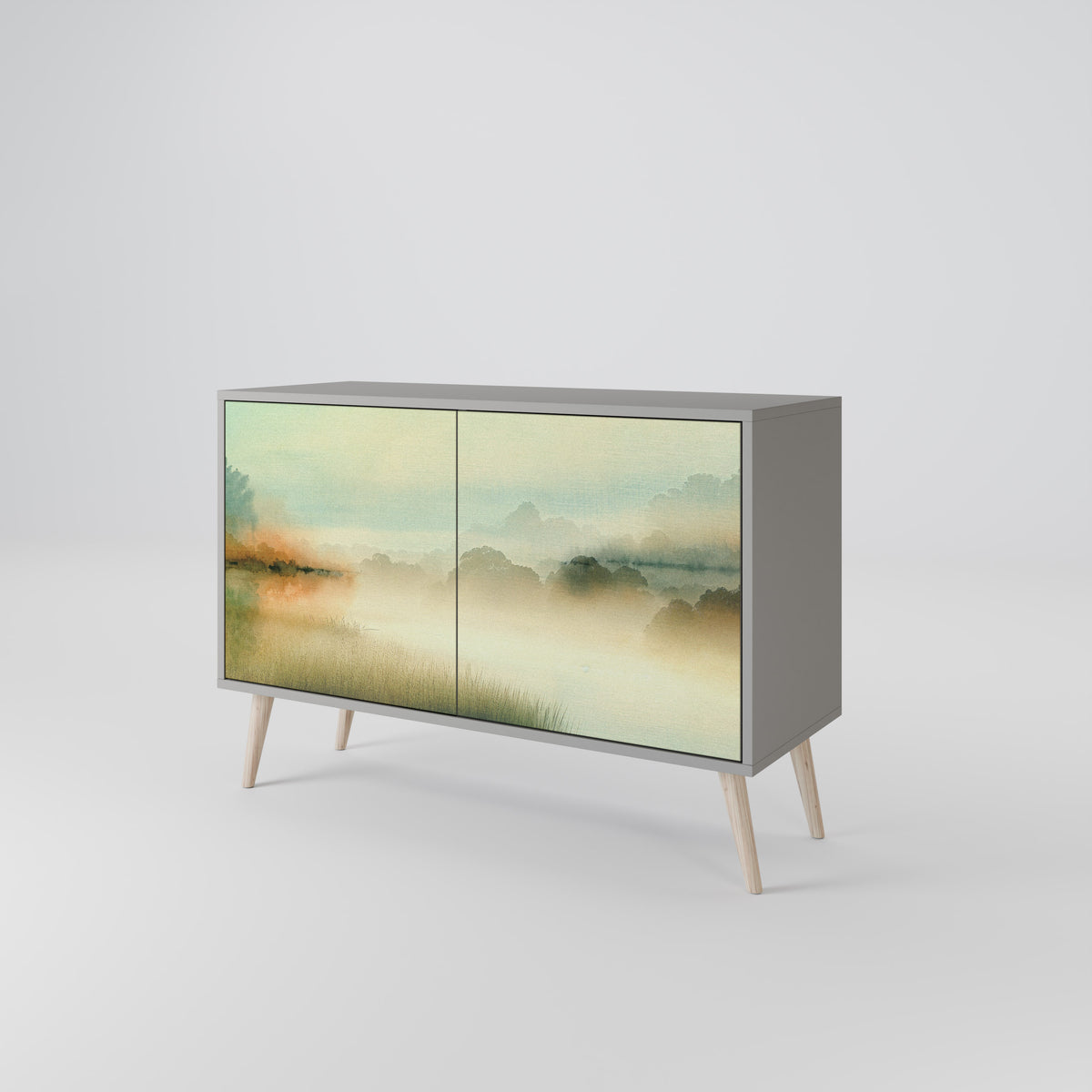 MORNING BY THE LAKE 2-türiges Sideboard