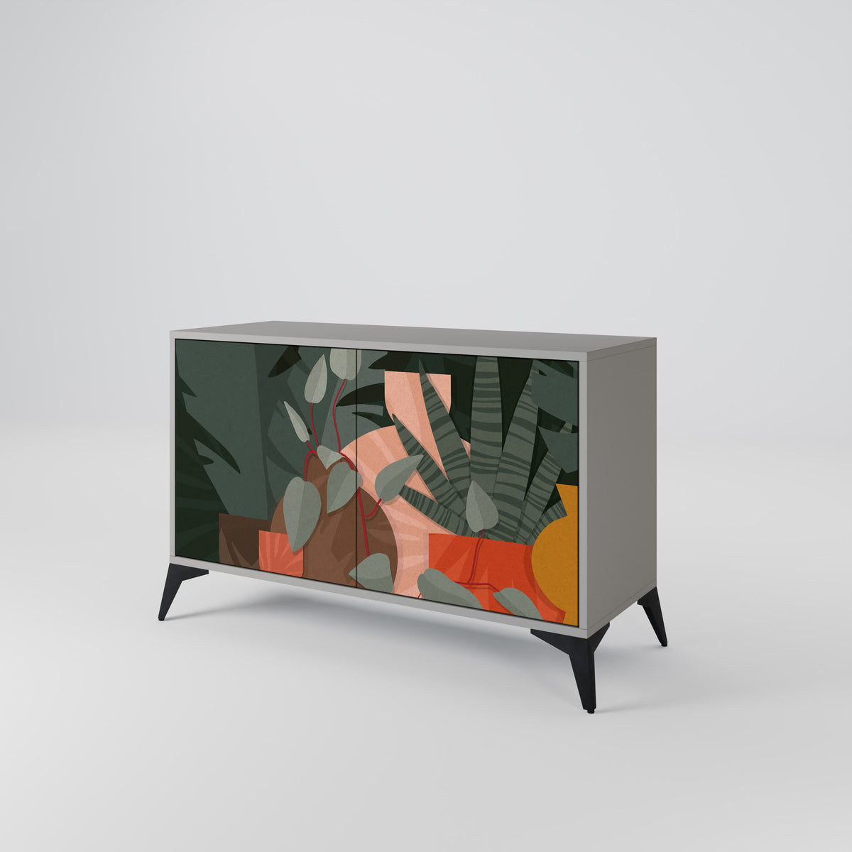 TROPICAL COMPOSITION 2-türiges Sideboard