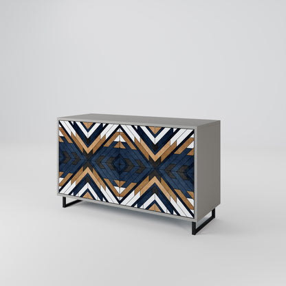 ARTFUL GEOMETRY 2-Door Sideboard