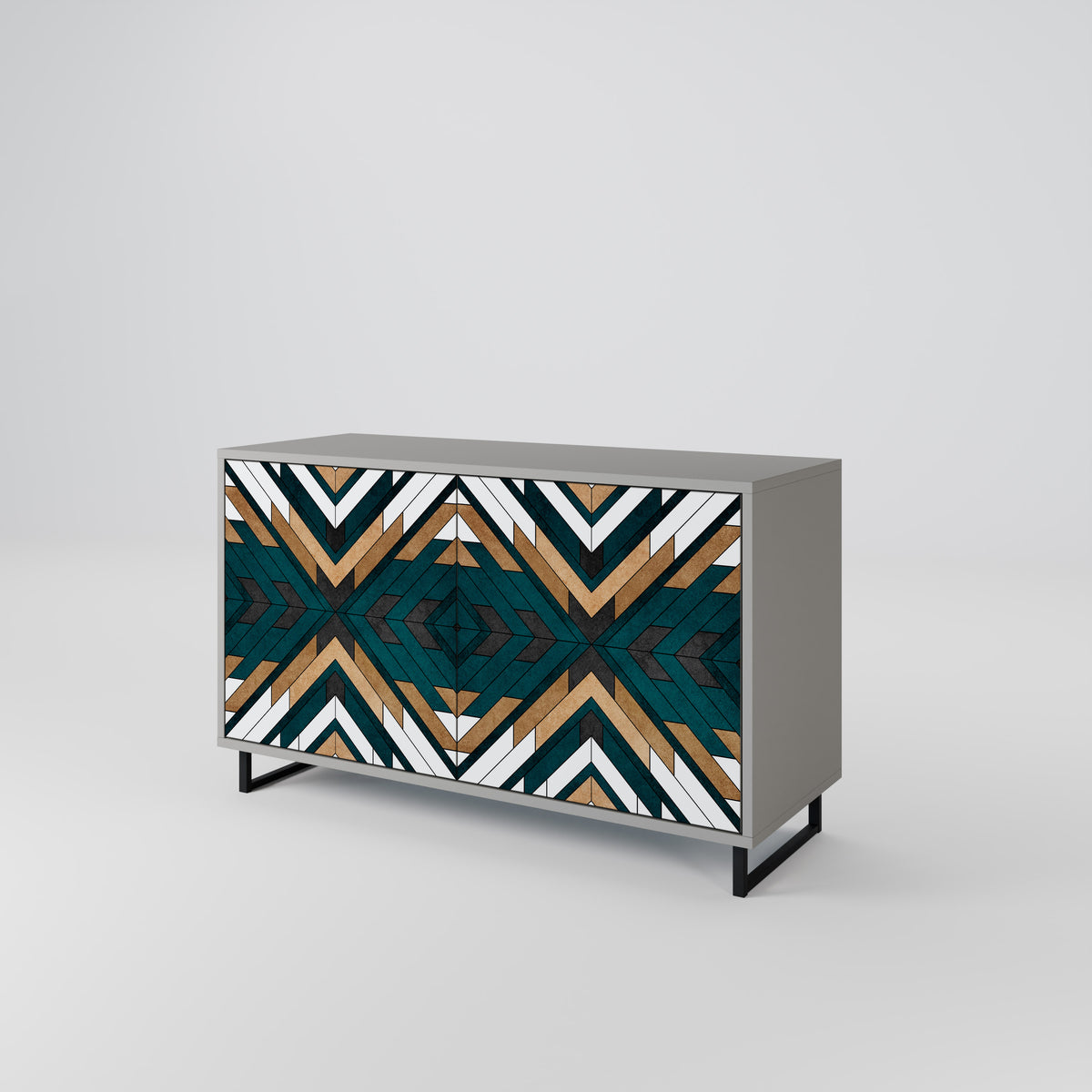 ARTISTIC GEOMETRY 2-türiges Sideboard
