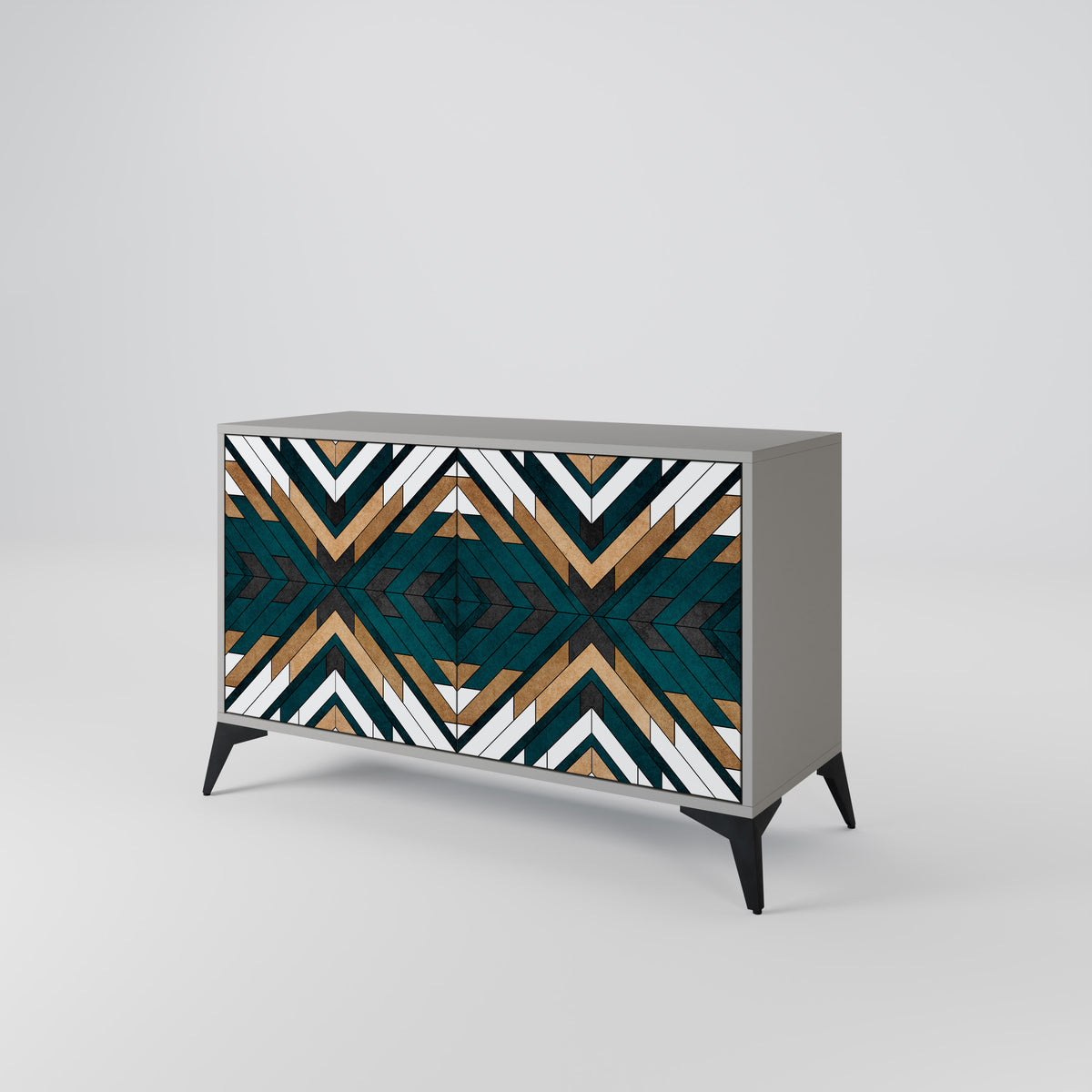 ARTISTIC GEOMETRY 2-türiges Sideboard