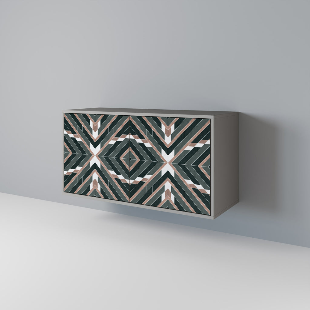 DIMENSION DELIGHTS Sideboard mit 2 Türen in Grau