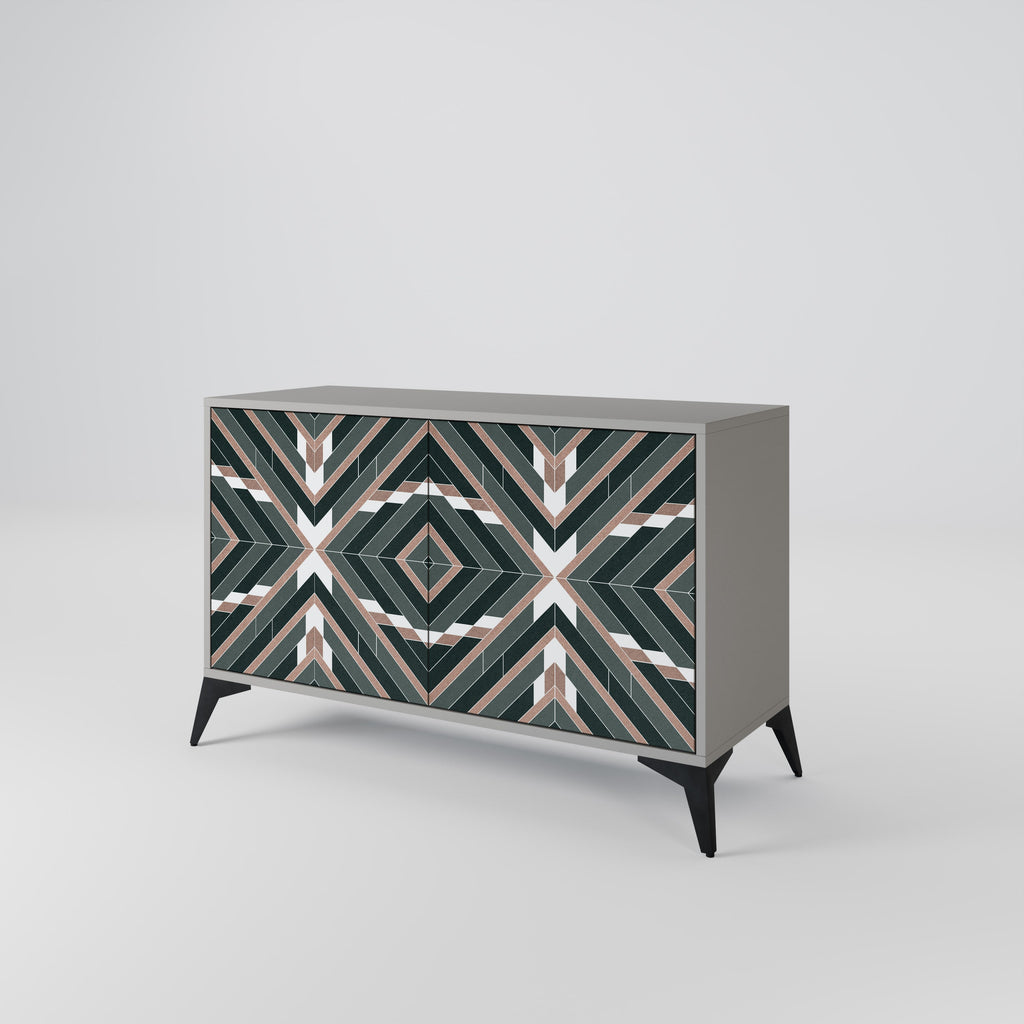 DIMENSION DELIGHTS Sideboard mit 2 Türen in Grau