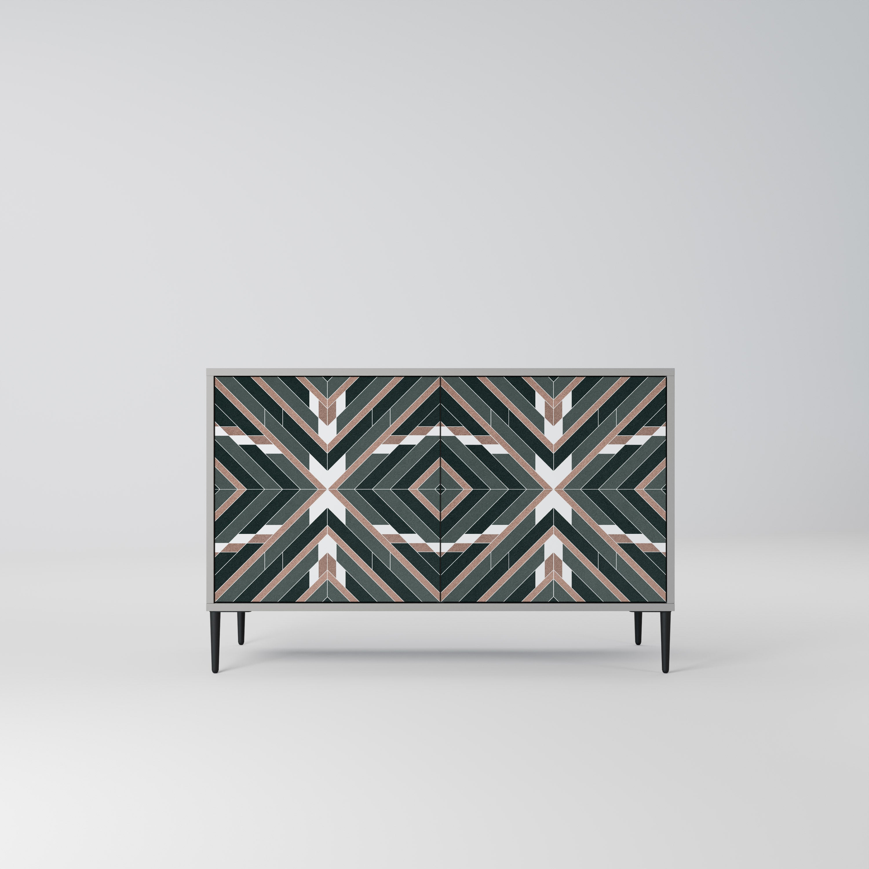 DIMENSION DELIGHTS Sideboard mit 2 Türen in Grau