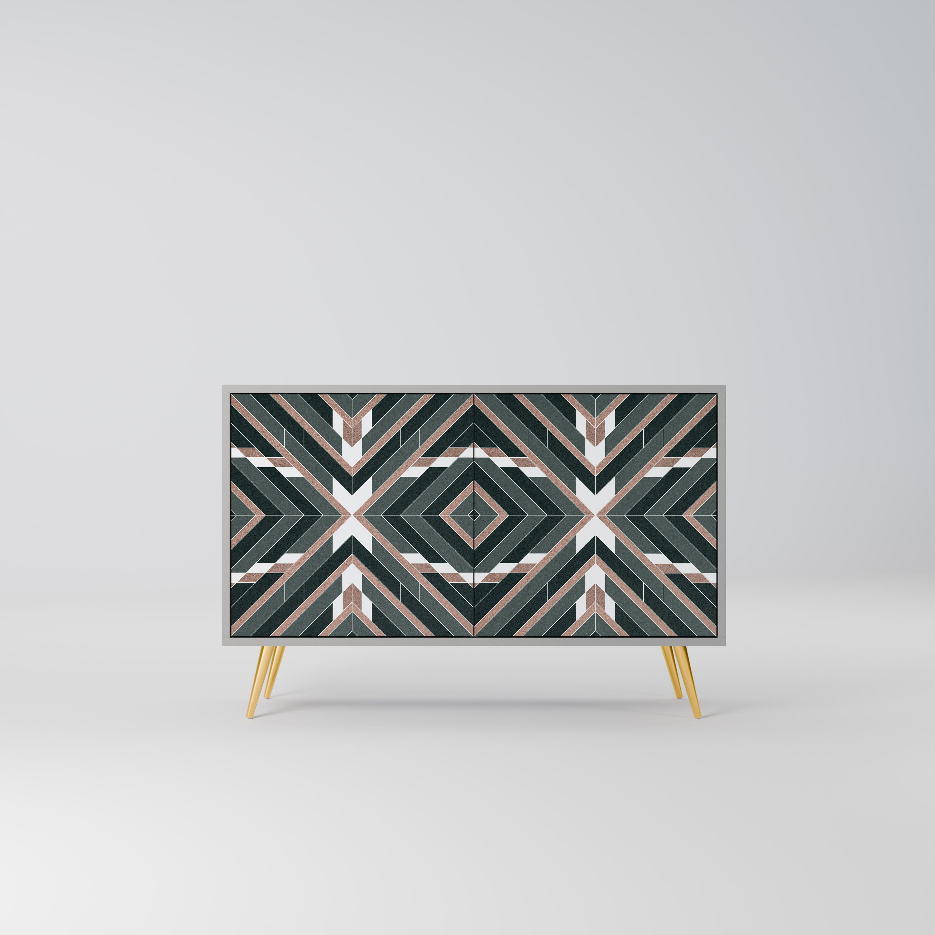 DIMENSION DELIGHTS Sideboard mit 2 Türen in Grau