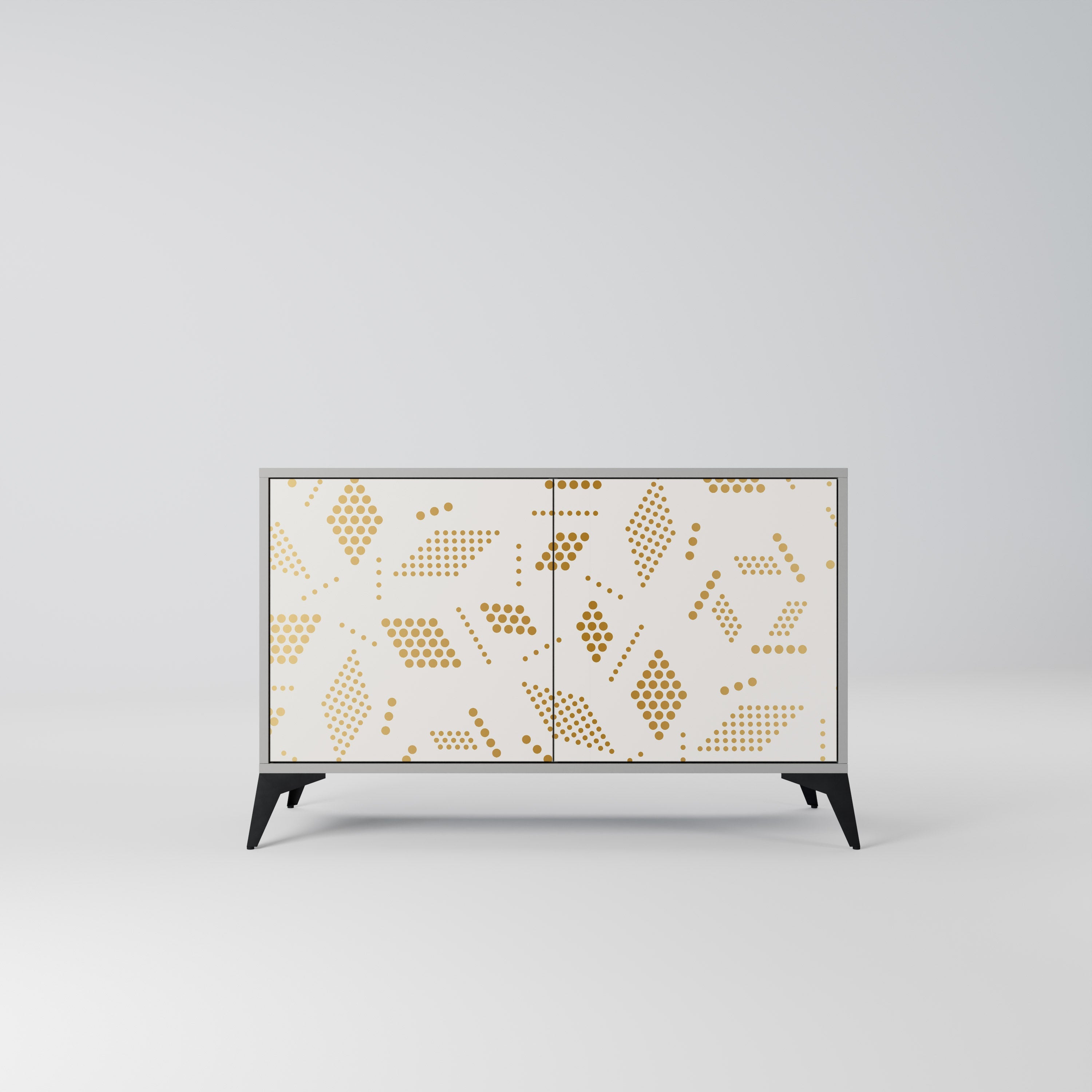 SPOTTED DAZE Sideboard mit 2 Türen in Grau