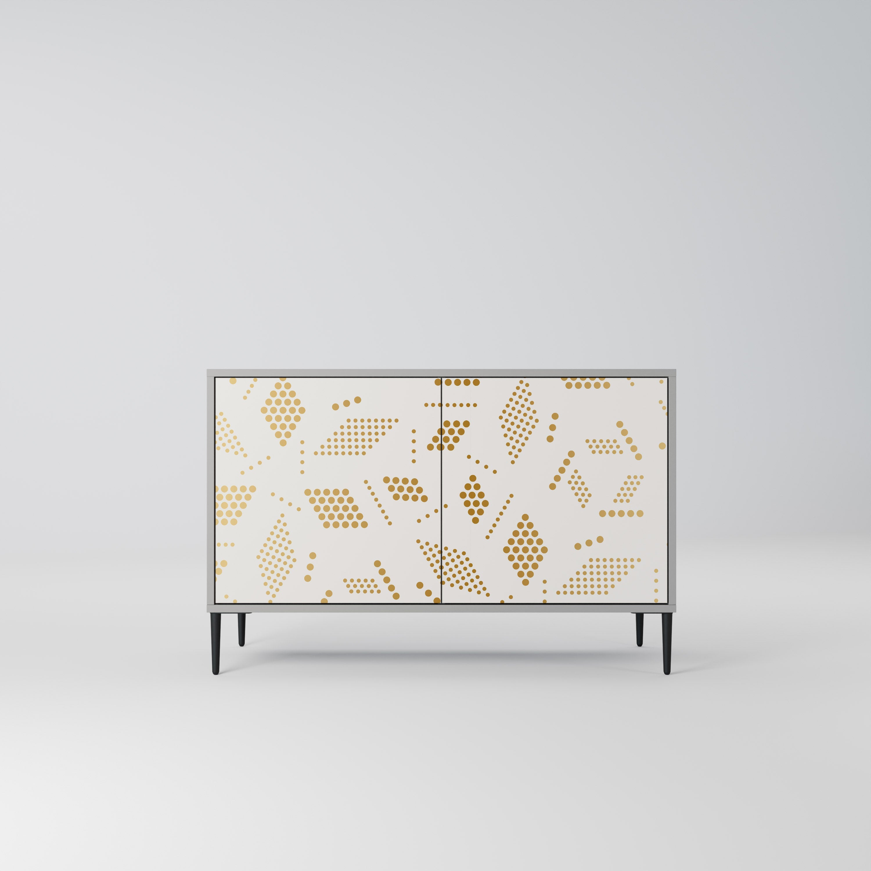 SPOTTED DAZE Sideboard mit 2 Türen in Grau