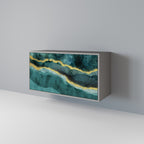 GOLDRUSH ODYSSEY Sideboard mit 2 Türen in Grau