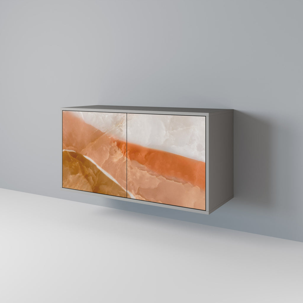 SANDHILLS SPLENDOUR Sideboard mit 2 Türen in Grau