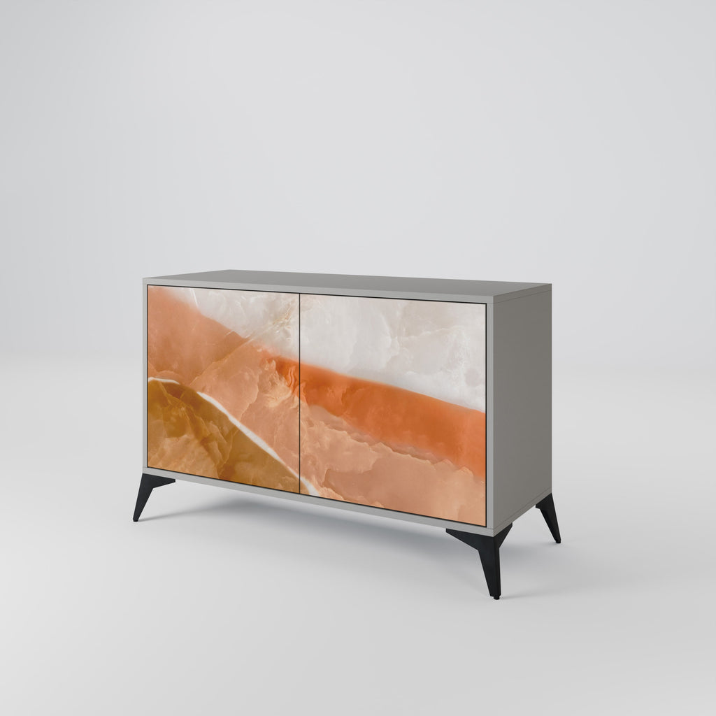 SANDHILLS SPLENDOUR Sideboard mit 2 Türen in Grau