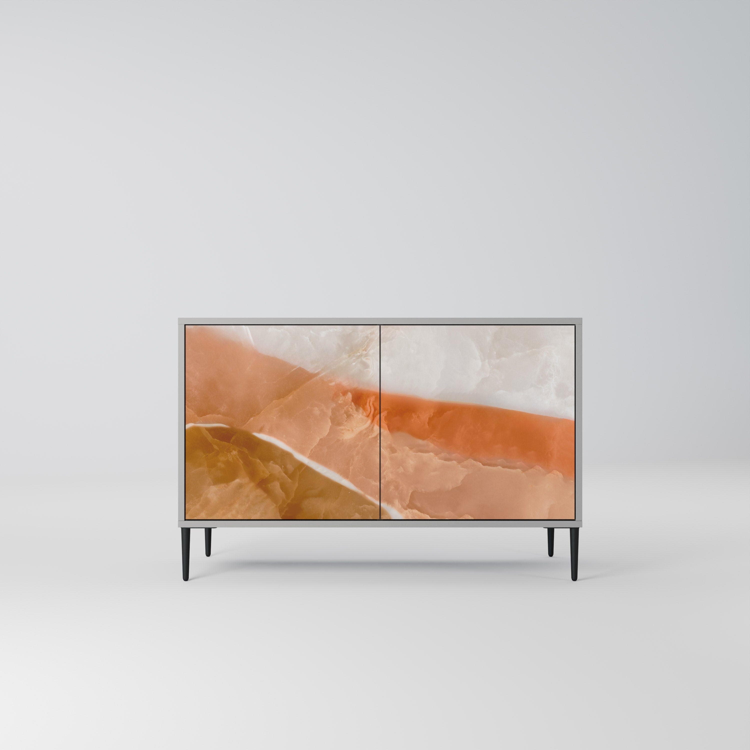 SANDHILLS SPLENDOUR Sideboard mit 2 Türen in Grau