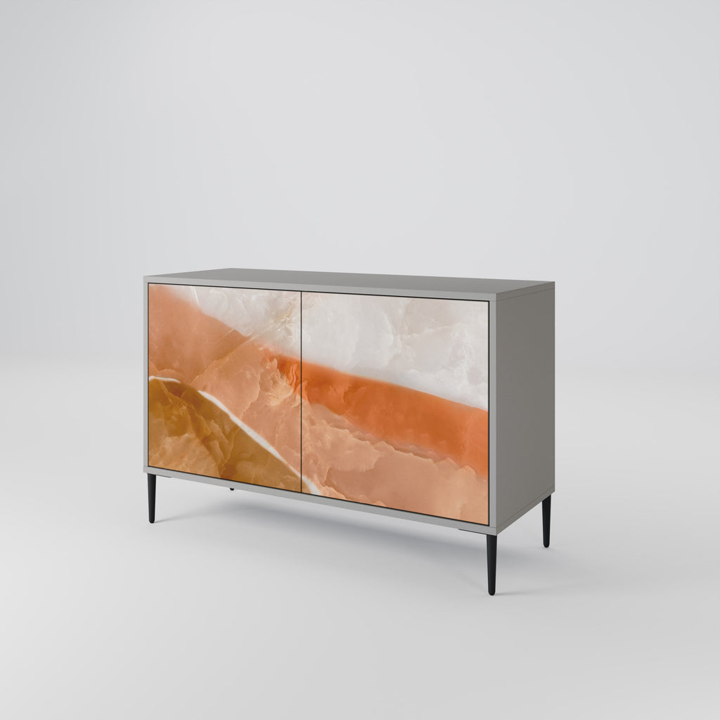 SANDHILLS SPLENDOUR Sideboard mit 2 Türen in Grau