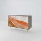 SANDHILLS SPLENDOUR Sideboard mit 2 Türen in Grau