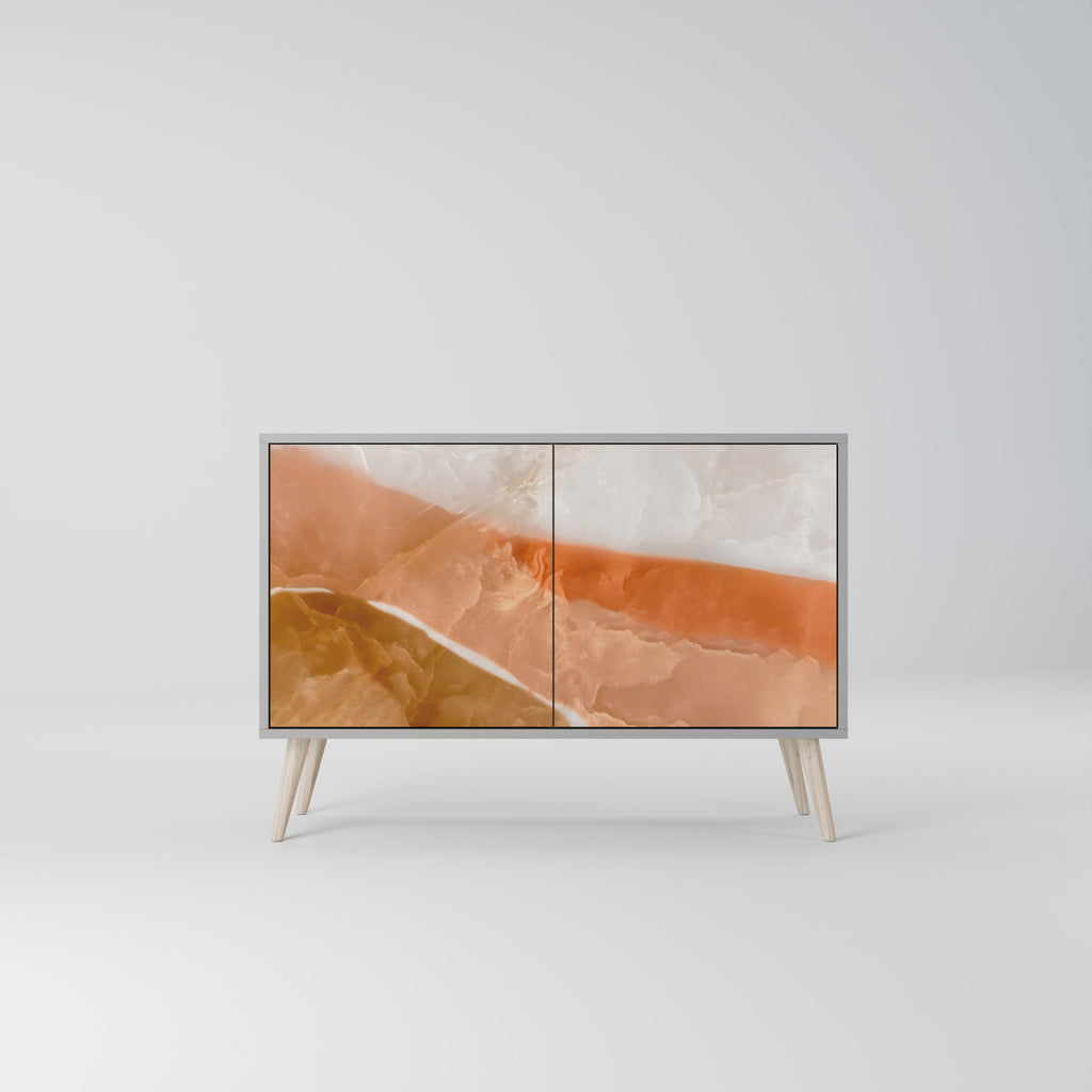 SANDHILLS SPLENDOUR Sideboard mit 2 Türen in Grau