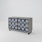 GRAPHITE EYES Sideboard mit 2 Türen in Grau