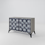 GRAPHITE EYES Sideboard mit 2 Türen in Grau