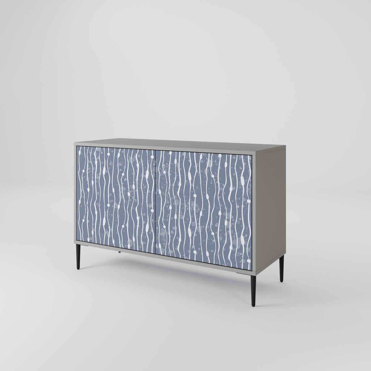 GRAPHITE RAIN 2-türiges Sideboard