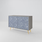 GRAPHITE RAIN Sideboard mit 2 Türen in Grau
