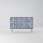 GRAPHITE RAIN Sideboard mit 2 Türen in Grau